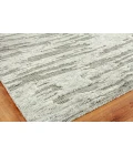Exquisite Rugs Calibre Silver/Charcoal 44611X16 1ft.X1ft.6in. Rect. Rug
