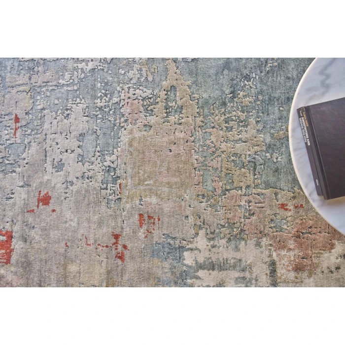 Exquisite Rugs Laureno Blue/Multi 44706X9 6ft.X9ft. Rect. Rug