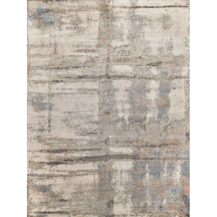 Exquisite Rugs Laureno Silver/Blue 447114X18 14ft.X18ft. Rect. Rug