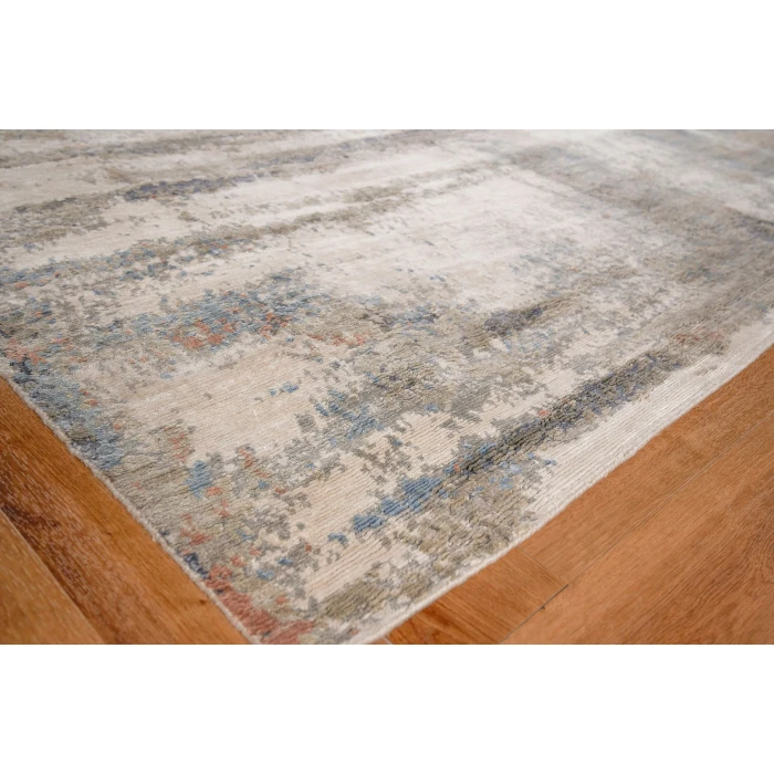 Exquisite Rugs Laureno Silver/Blue 447114X18 14ft.X18ft. Rect. Rug