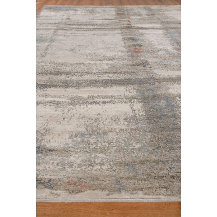 Exquisite Rugs Laureno Silver/Blue 447114X18 14ft.X18ft. Rect. Rug