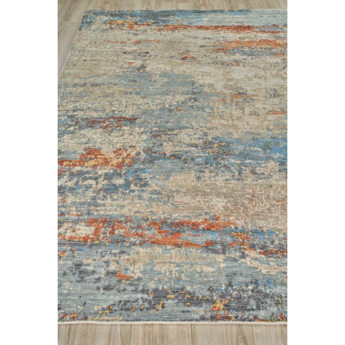 Exquisite Rugs Laureno Blue/Multi 44736X9 6ft.X9ft. Rect. Rug