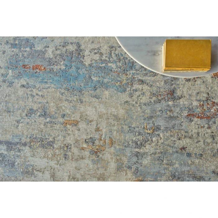 Exquisite Rugs Laureno Blue/Multi 44736X9 6ft.X9ft. Rect. Rug