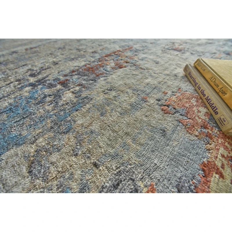 Exquisite Rugs Laureno Blue/Multi 447310X14 10ft.X14ft. Rect. Rug
