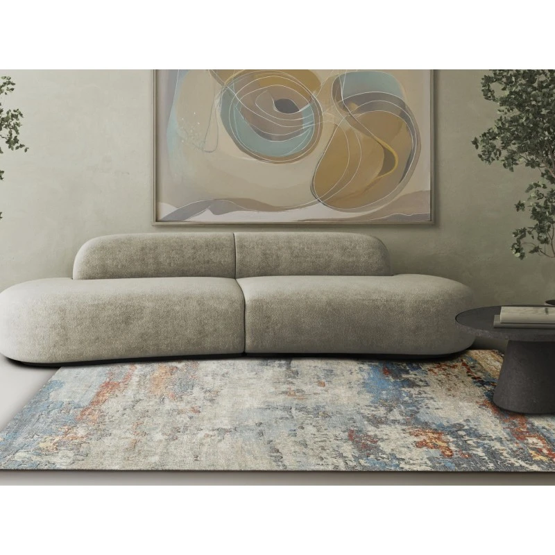 Exquisite Rugs Laureno Blue/Multi 447310X14 10ft.X14ft. Rect. Rug