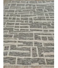 Exquisite Rugs Aldridge Charcoal/Ivory 44806X9 6ft.X9ft. Rect. Rug