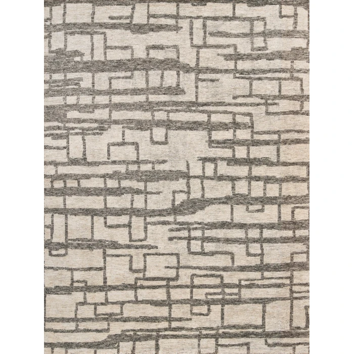Exquisite Rugs Aldridge Silver/Gray 44831X16 1ft.X1ft.6in. Rect. Rug