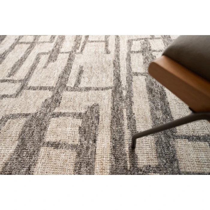 Exquisite Rugs Aldridge Silver/Gray 44831X16 1ft.X1ft.6in. Rect. Rug