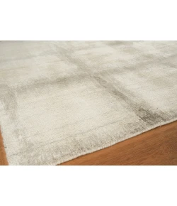 Exquisite Rugs Chroma Ivory/Silver 45221X16 1ft.X1ft.6in. Rect. Rug