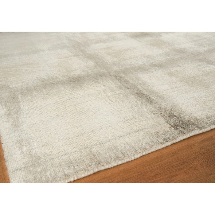 Exquisite Rugs Chroma Ivory/Silver 45221X16 1ft.X1ft.6in. Rect. Rug