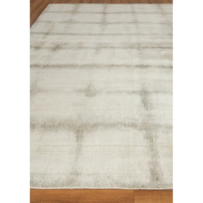 Exquisite Rugs Chroma Ivory/Silver 45221X16 1ft.X1ft.6in. Rect. Rug