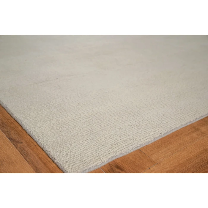 Exquisite Rugs Merino Wool Light Silver 45241X16 1ft.X1ft.6in. Rect. Rug