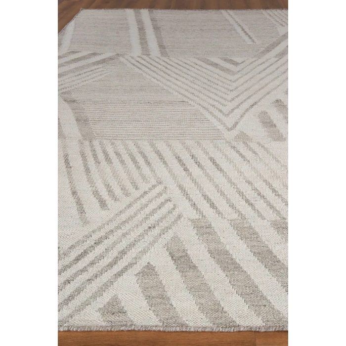Exquisite Rugs Scandinavian Gray/Ivory 45889X12 9ft.X12ft. Rect. Rug