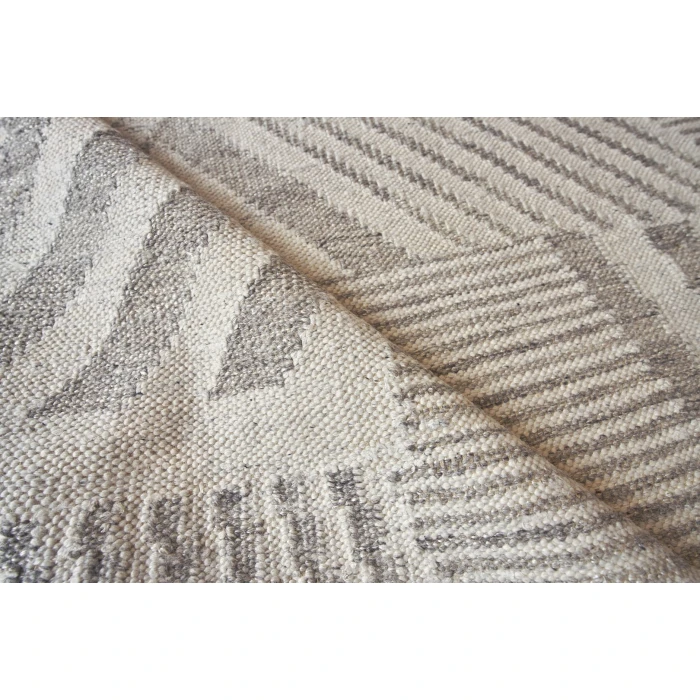 Exquisite Rugs Scandinavian Gray/Ivory 45889X12 9ft.X12ft. Rect. Rug