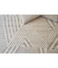 Exquisite Rugs Scandinavian Gray/Ivory 45889X12 9ft.X12ft. Rect. Rug