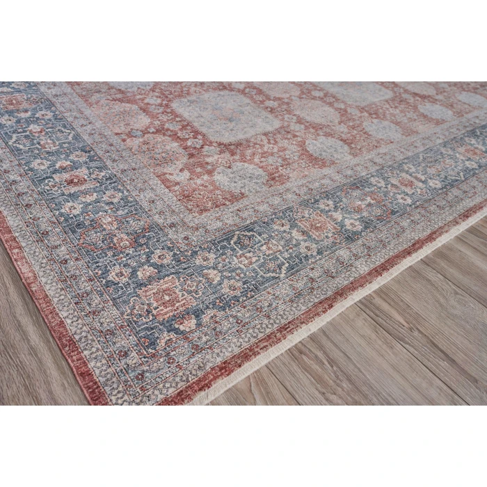 Exquisite Rugs Heritage Red/Navy 46139X12 9ft.X12ft. Rect. Rug