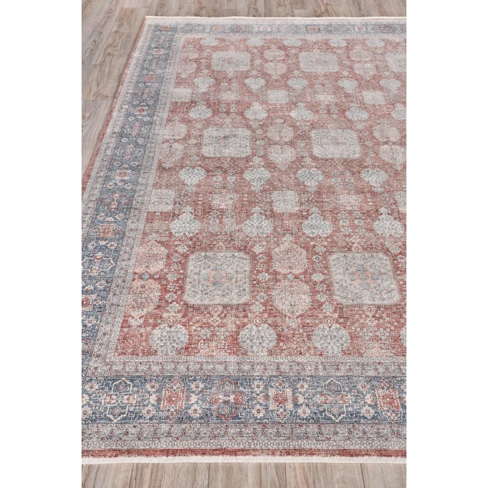 Exquisite Rugs Heritage Red/Navy 46139X12 9ft.X12ft. Rect. Rug
