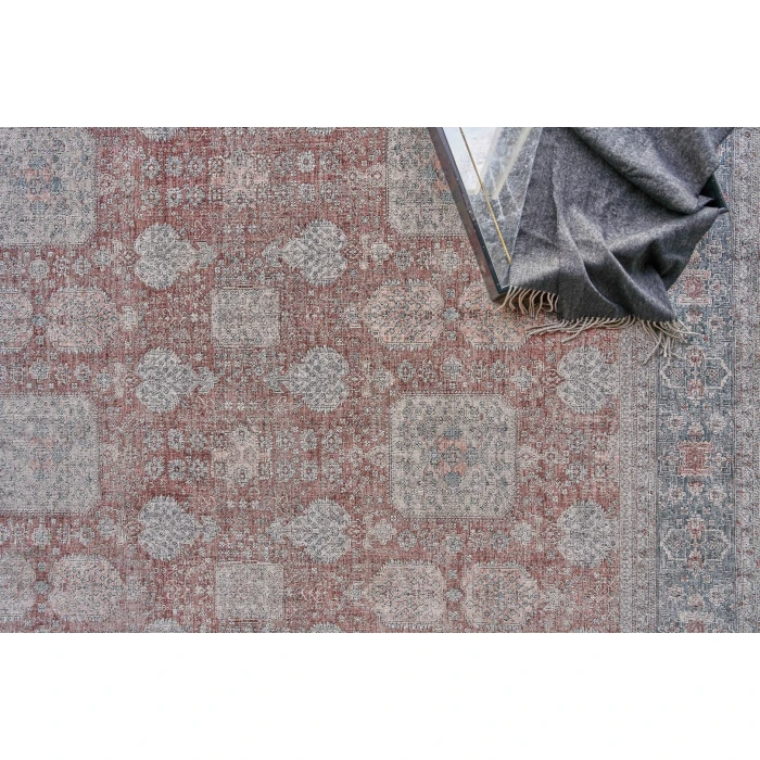 Exquisite Rugs Heritage Red/Navy 46139X12 9ft.X12ft. Rect. Rug