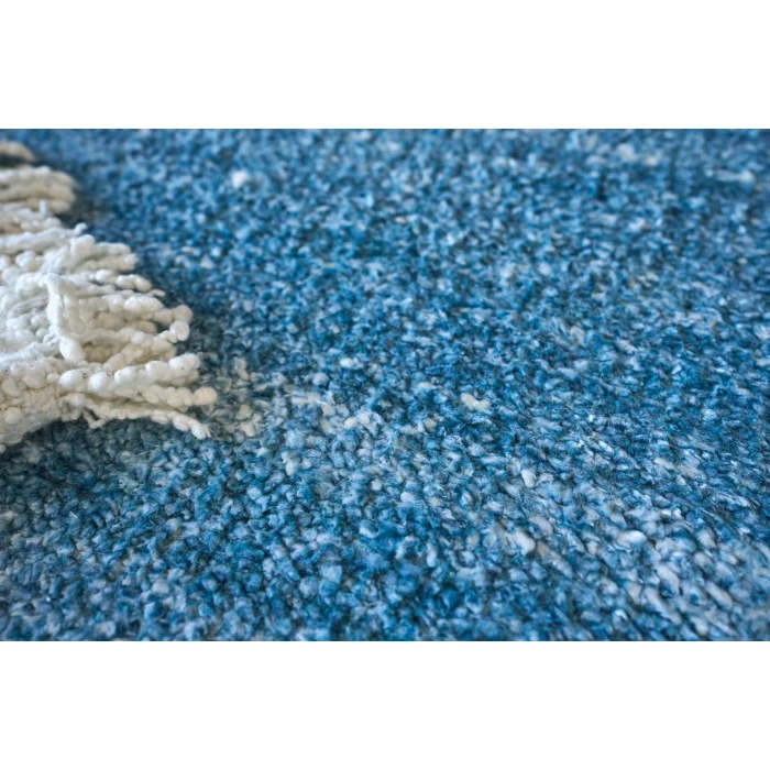 Exquisite Rugs Plush Light Blue 46621X16 1ft.X1ft.6in. Rect. Rug