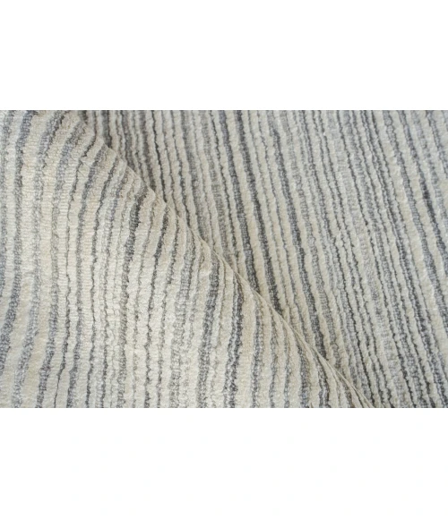 Exquisite Rugs Rossini Ivory/Gray 469514X14 SQUARE 14ft.X14ft. SQUARE Square Rug