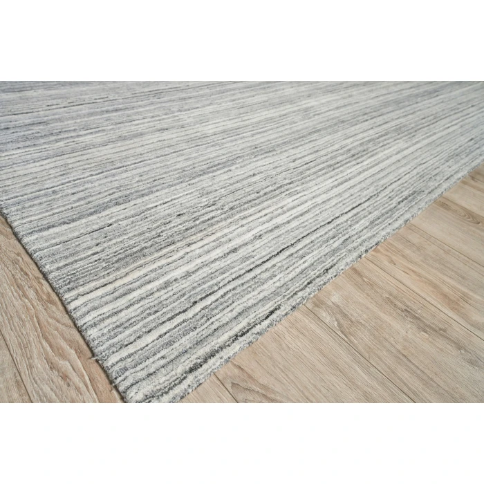 Exquisite Rugs Rossini Gray/Light Gray 46961X16 1ft.X1ft.6in. Rect. Rug