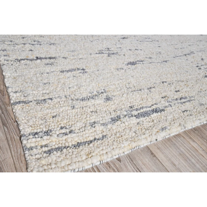 Exquisite Rugs Borelli Gray/Ivory 47491X16 1ft.X1ft.6in. Rect. Rug