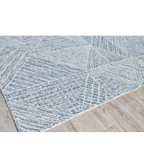Exquisite Rugs Caprice Navy Blue/Ivory 47556X9 6ft.X9ft. Rect. Rug