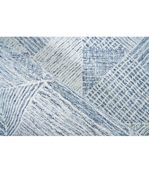 Exquisite Rugs Caprice Navy Blue/Ivory 47556X9 6ft.X9ft. Rect. Rug