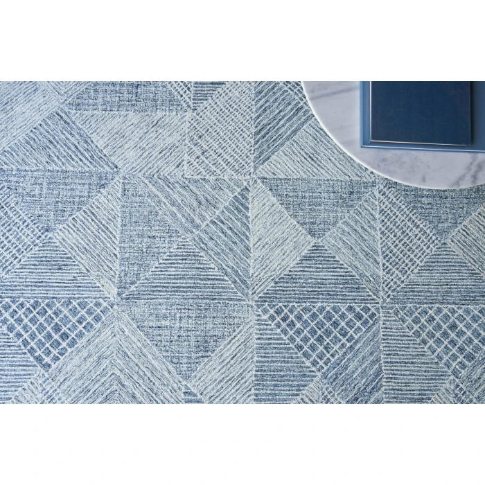 Exquisite Rugs Caprice Navy Blue/Ivory 475510X14 10ft.X14ft. Rect. Rug