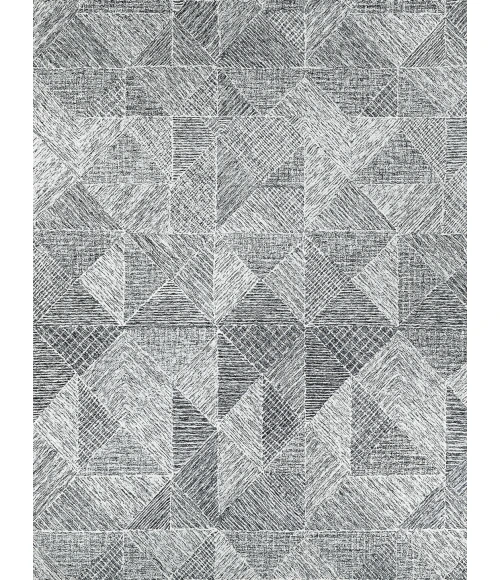 Exquisite Rugs Caprice Black/Ivory 47566X9 6ft.X9ft. Rect. Rug