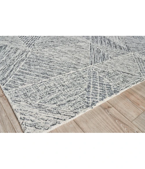 Exquisite Rugs Caprice Black/Ivory 47566X9 6ft.X9ft. Rect. Rug