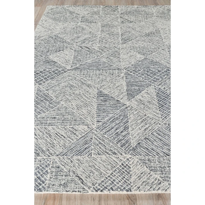 Exquisite Rugs Caprice Black/Ivory 475614x18 14ft.x18ft. Rect. Rug