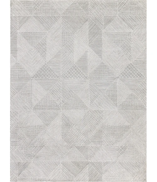 Exquisite Rugs Caprice Light Silver/Ivory 47596X9 6ft.X9ft. Rect. Rug