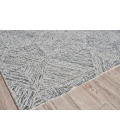 Exquisite Rugs Caprice Black/Silver 47601X16 1ft.X1ft.6in. Rect. Rug