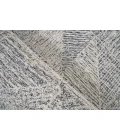 Exquisite Rugs Caprice Black/Silver 47601X16 1ft.X1ft.6in. Rect. Rug
