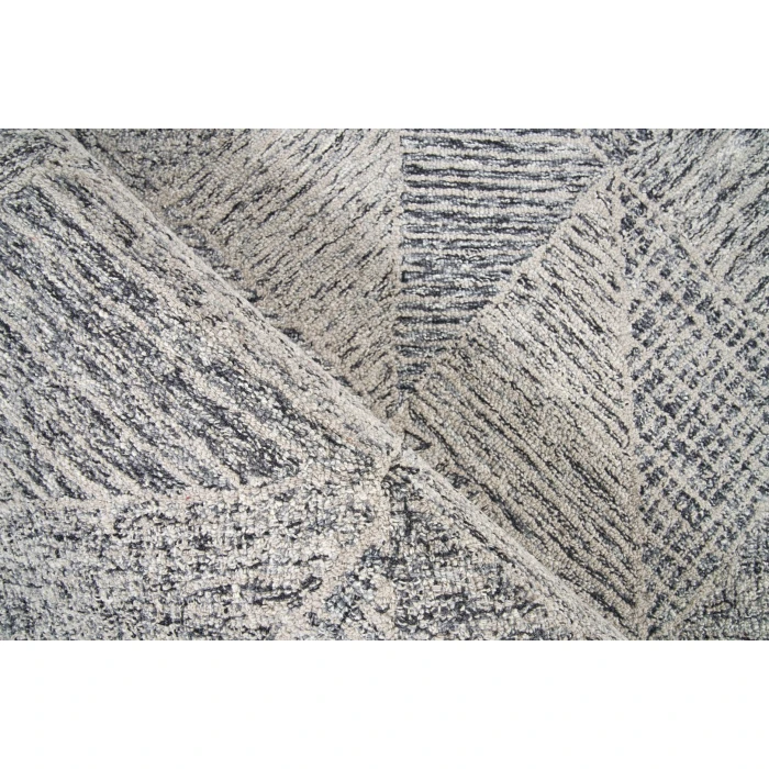 Exquisite Rugs Caprice Black/Silver 47606X9 6ft.X9ft. Rect. Rug