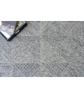 Exquisite Rugs Caprice Black/Silver 47601X16 1ft.X1ft.6in. Rect. Rug