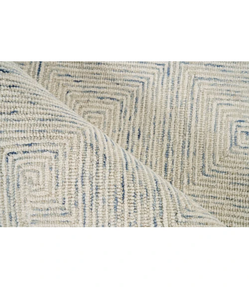 Exquisite Rugs Caprice Light Blue/Ivory 47716X9 6ft.X9ft. Rect. Rug