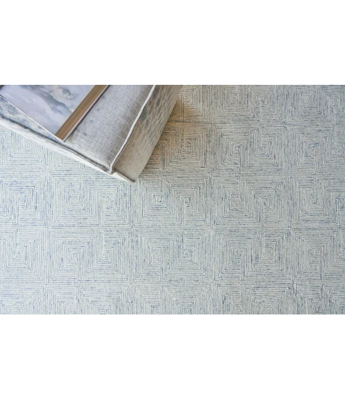 Exquisite Rugs Caprice Light Blue/Ivory 47716X9 6ft.X9ft. Rect. Rug