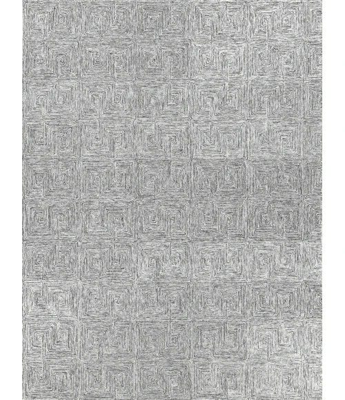 Exquisite Rugs Caprice Black/Ivory 47736X9 6ft.X9ft. Rect. Rug