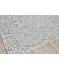 Exquisite Rugs Caprice Black/Ivory 47736X9 6ft.X9ft. Rect. Rug