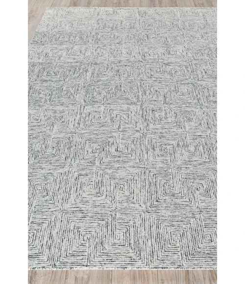 Exquisite Rugs Caprice Black/Ivory 47736X9 6ft.X9ft. Rect. Rug
