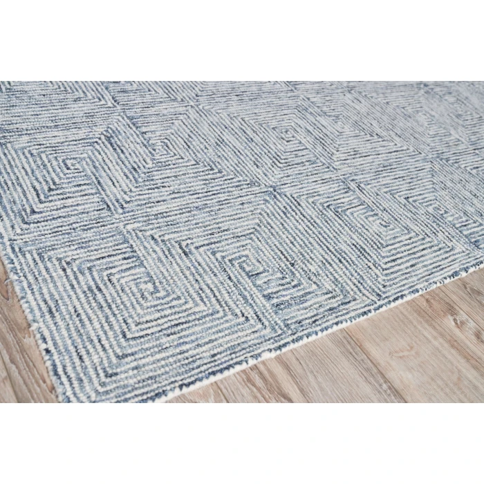Exquisite Rugs Caprice Blue/Ivory 47746X9 6ft.X9ft. Rect. Rug