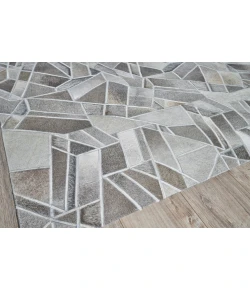 Exquisite Rugs Natural Hide Gray/Ivory 47828X10 8ft.X10ft. Rect. Rug