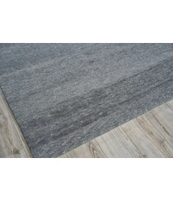 Exquisite Rugs Merino Wool Dark Gray 48051X16 1ft.X1ft.6in. Rect. Rug