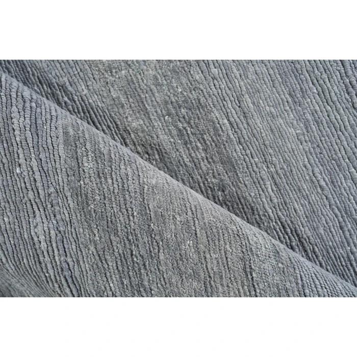 Exquisite Rugs Merino Wool Dark Gray 48051X16 1ft.X1ft.6in. Rect. Rug