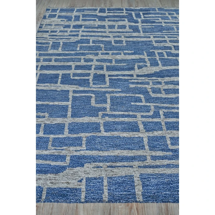 Exquisite Rugs Aldridge Blue/Gray 48278X10 8ft.X10ft. Rect. Rug