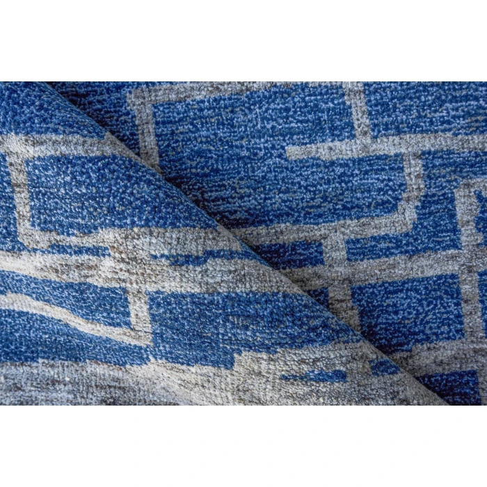 Exquisite Rugs Aldridge Blue/Gray 48278X10 8ft.X10ft. Rect. Rug