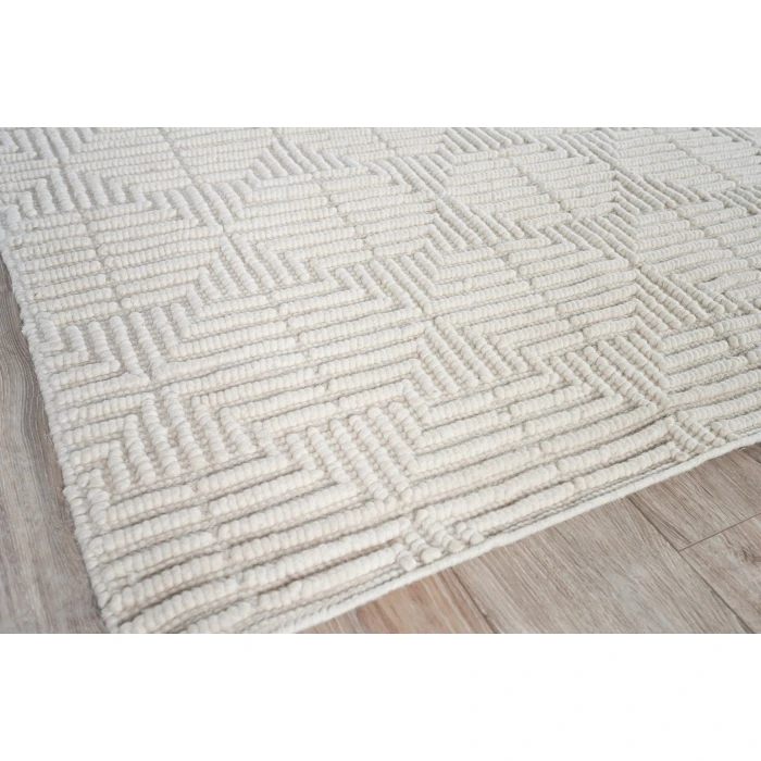 Exquisite Rugs Manzoni Ivory 48731X16 1ft.X1ft.6in. Rect. Rug