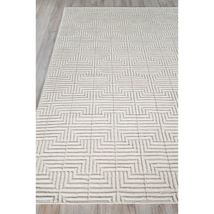 Exquisite Rugs Manzoni Ivory 48731X16 1ft.X1ft.6in. Rect. Rug